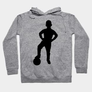 Soccer Player Boy Hoodie